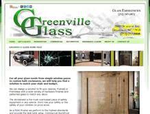 Tablet Screenshot of greenville-glass.com